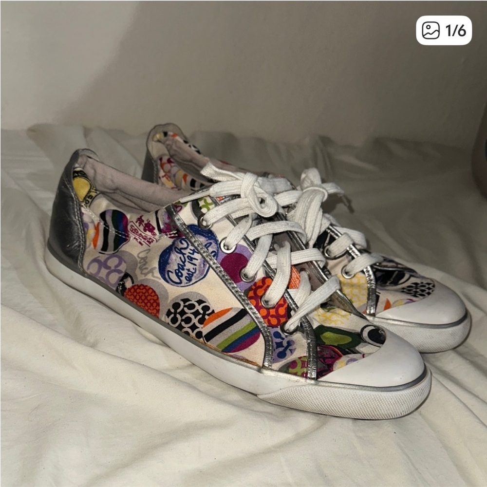 Coach Multicolor Poppy Sneakers